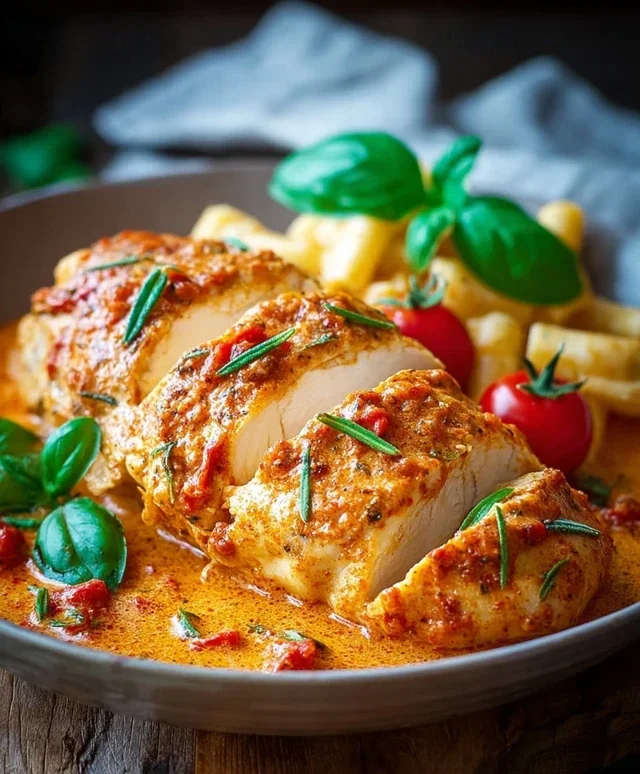 Paprika Sahne Hähnchen