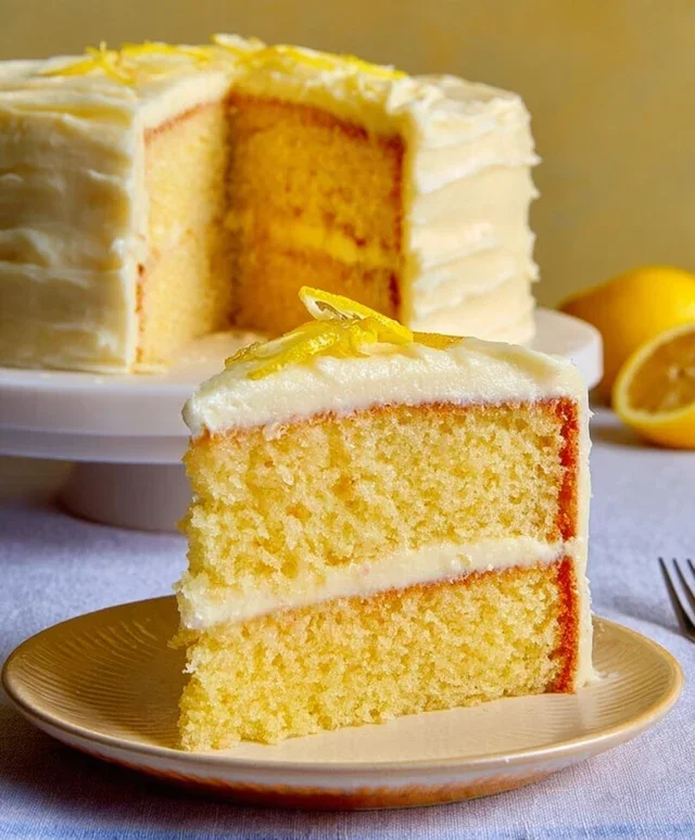 Lemon Velvet Cake