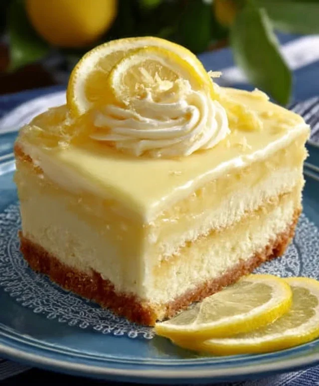 Lemon Cheesecake Delight Recipe is a must-try dessert!