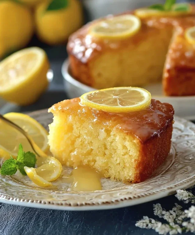 Lemon Cake to Die For
