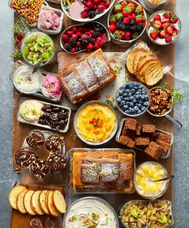 Brunch Spread with Friends