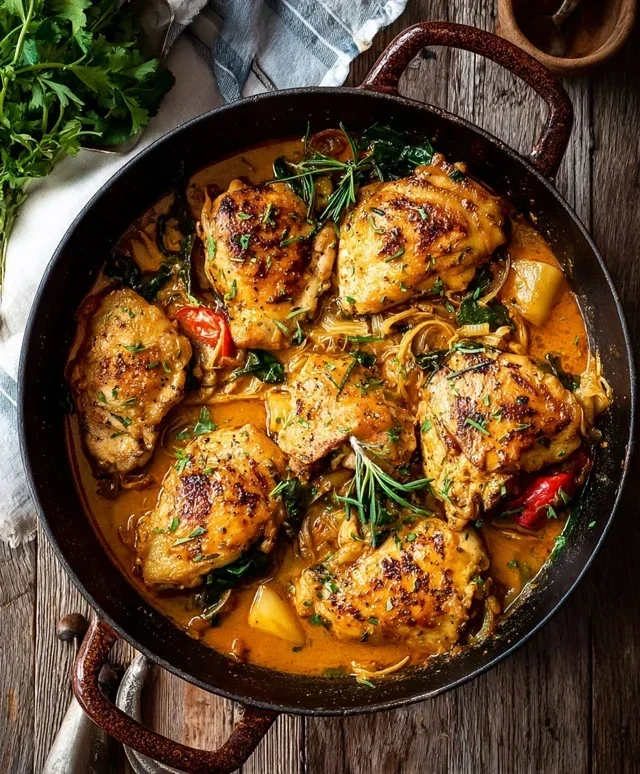 Toskanische Hähnchen-Pfanne – Mediterraner Genuss aus einer Pfanne