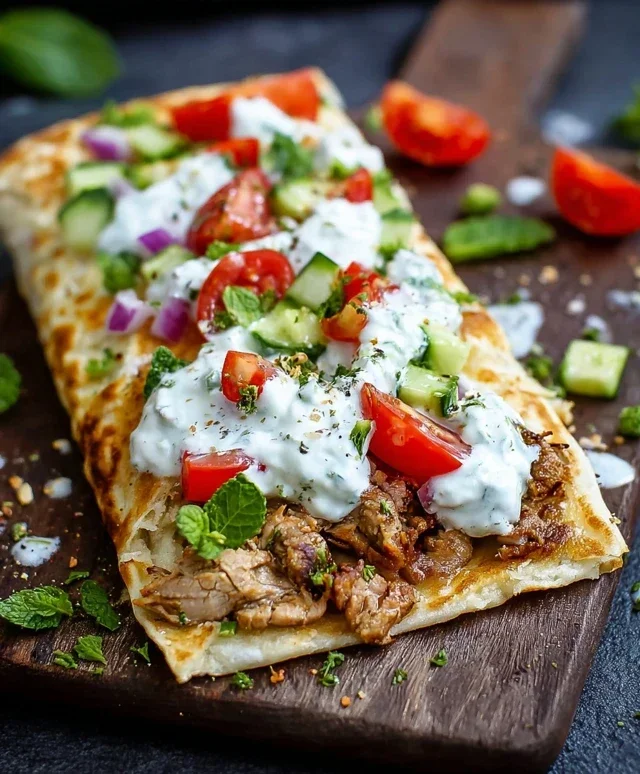 Low Carb Gyros Rolle