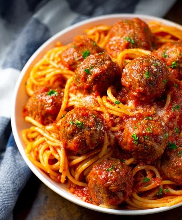 Instant Pot Spaghetti and Meatballs