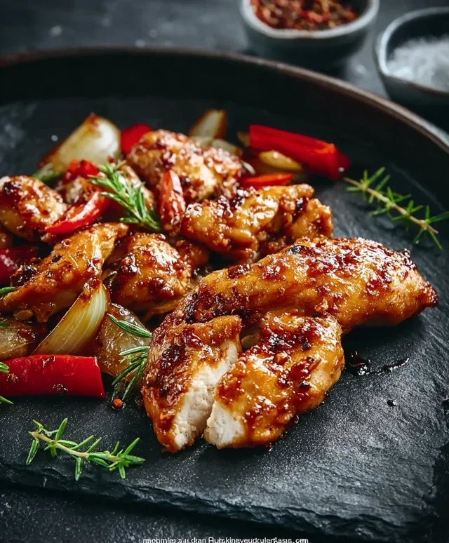 Schwarzes Pfeffer Hühnchen: Würzig und aromatisch genießen!