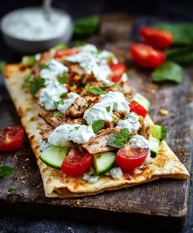 Low Carb Gyros Rolle